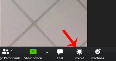 Cách quay lại video trên Zoom trên máy tính