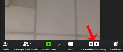 Cách quay lại video trên Zoom trên máy tính