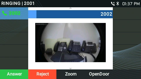 Cuộc gọi video / âm thanh GDS3710 trên GRP2614 / GRP2615 / GRP2616