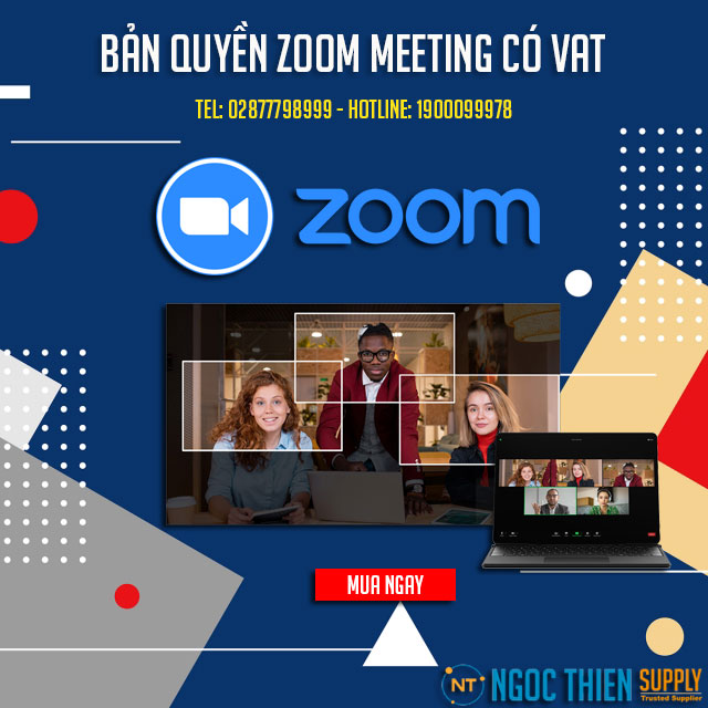 Bản quyền Zoom Meeting có VAT