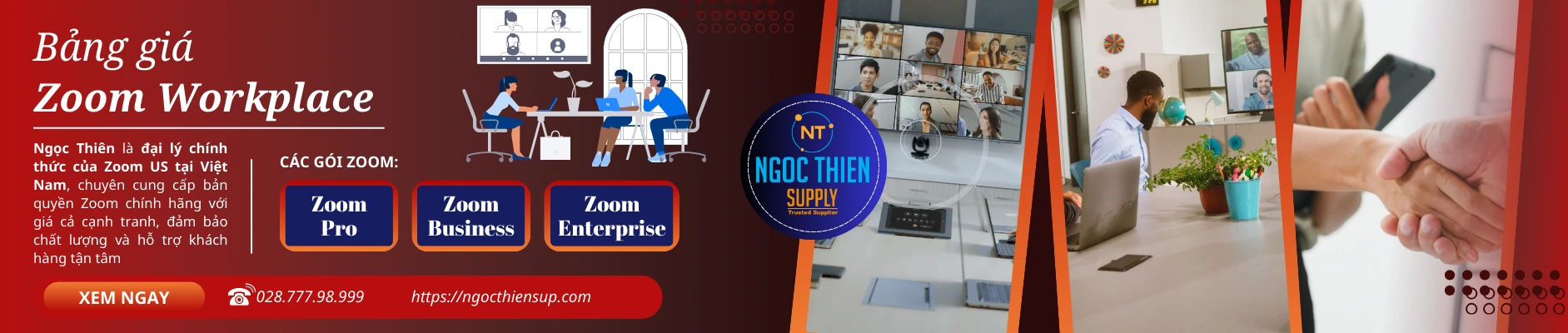 Bảng giá Zoom Workplace