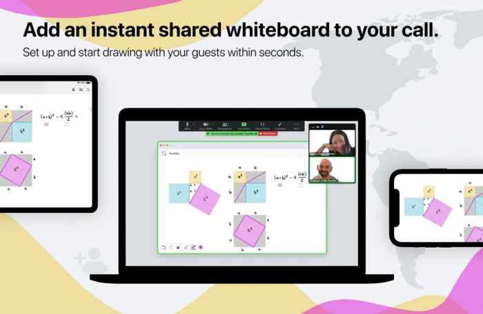 Bảng trắng: Viết nguệch ngoạc cùng nhau