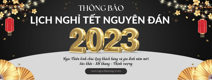 Thông báo lịch nghỉ Tết Nguyên đán 2023