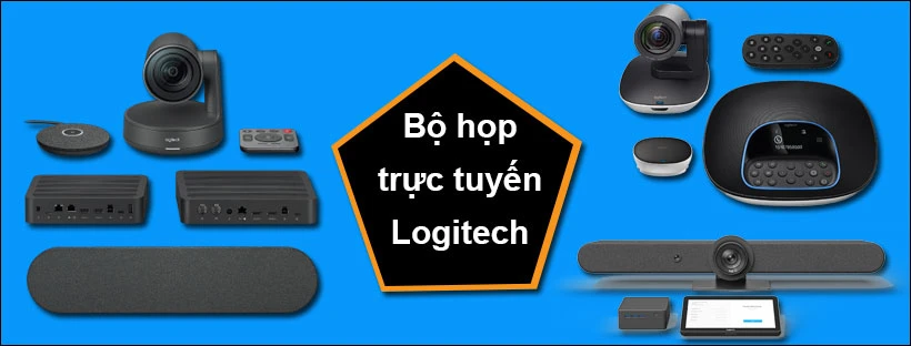 Bộ họp trực tuyến Logitech giá siêu tốt