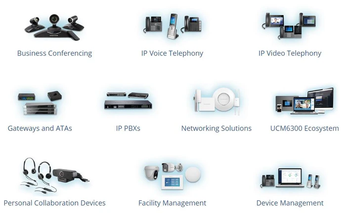Các sản phẩm của Grandstream