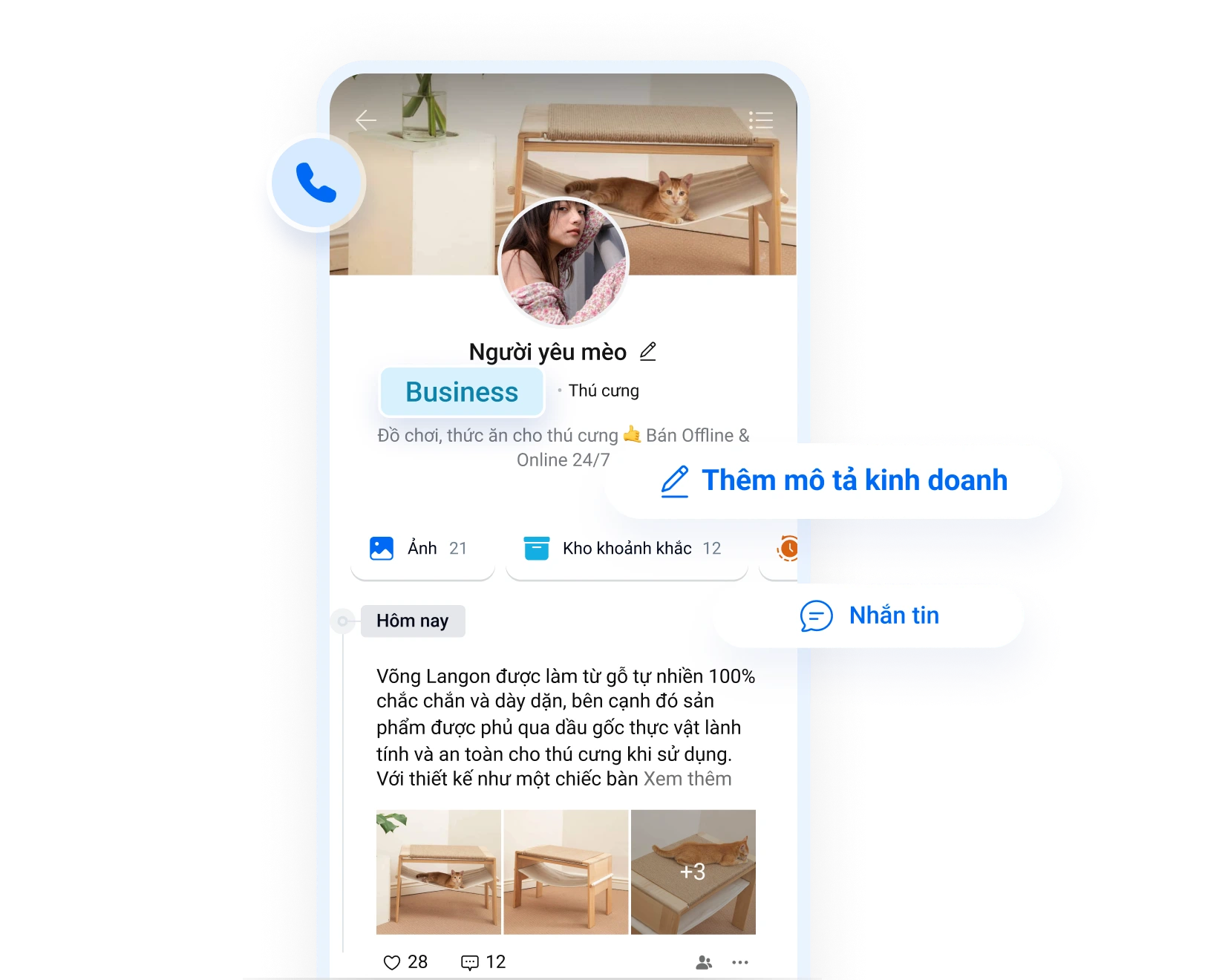 Cach Dang Ky Zalo Business 302