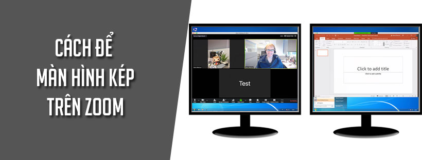 Cách để màn hình kép trên Zoom