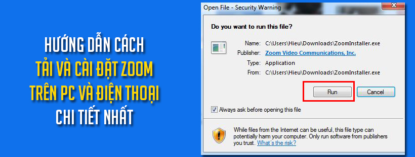Hướng dẫn cách tải và cài đặt Zoom chi tiết nhất