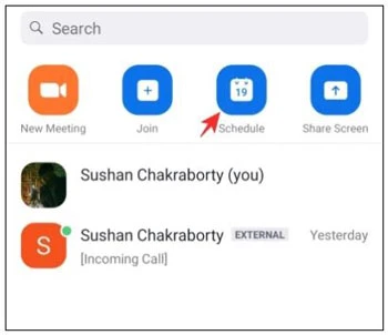 Cách tạo cuộc họp định kỳ trên Zoom trên điện thoại