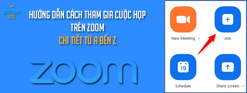 Cách tham gia cuộc họp trên Zoom