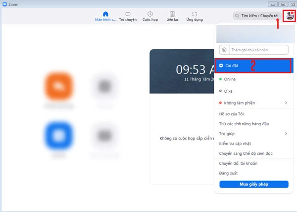 Hướng dẫn cách xoay camera trên Zoom