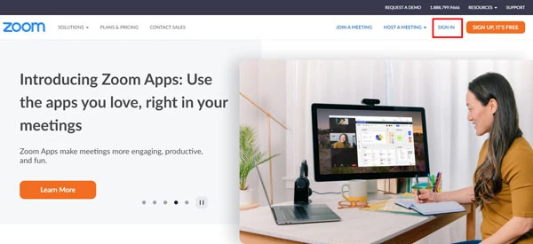Cách đăng nhập vào Zoom để học