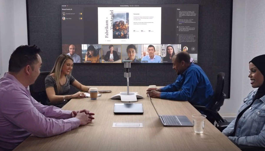 Camera hội nghị 360 độ: Đổi mới cộng tác tại nơi làm việc trong tương lai