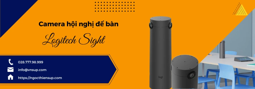 Camera hội nghị Logitech Sight cho nhiều người tham gia