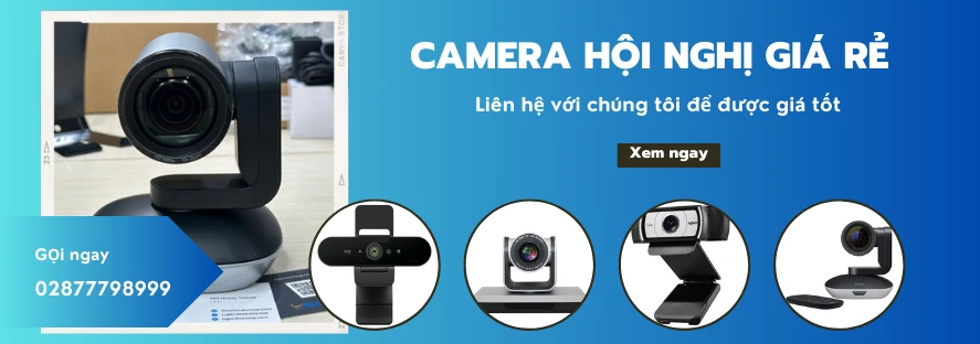 Camera hội nghị giá rẻ dùng cho doanh nghiệp nhỏ