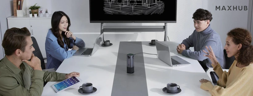 Camera hội nghị Maxhub cho phòng họp trực tuyến nhỏ