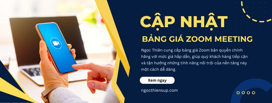 Cập nhật bảng giá Zoom Meeting năm 2024