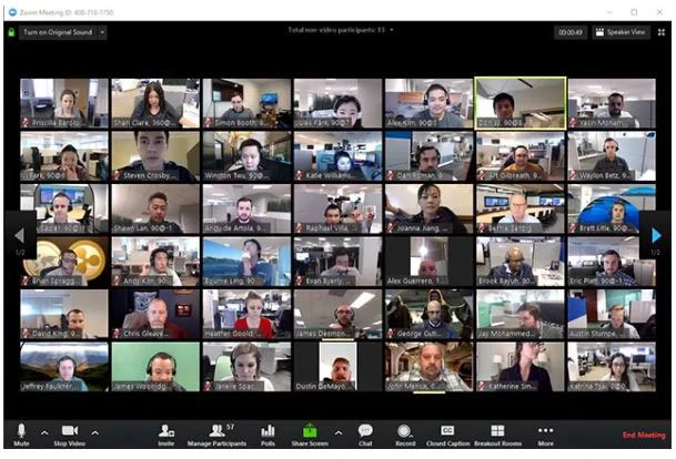 Cách bật chế độ xem thư viên trên Zoom trên máy tính