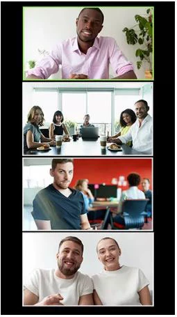 Cách bật chế độ xem thư viện trên Zoom trên điện thoại 