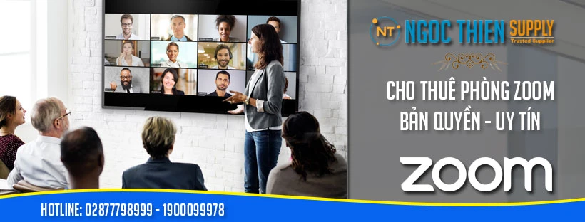 Cho thuê phòng Zoom bản quyền