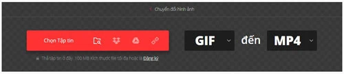 Chuyển đổi GIF thành video mà Zoom hỗ trợ
