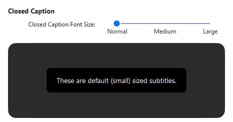closed-caption-font-size