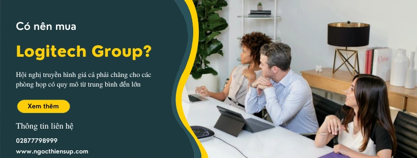 Có nên mua webcam Logitech Group không?