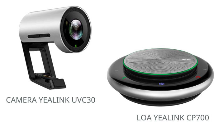 Combo camera Yealink UVC30-room + loa Yealink CP900