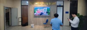 Triển khai màn hình tương tác cho trường Đại học Công nghiệp Hà Nội