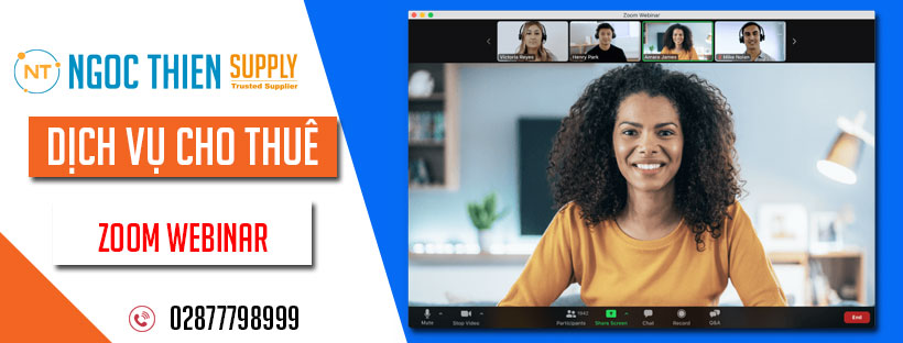 Dịch vụ cho thuê Zoom Webinar