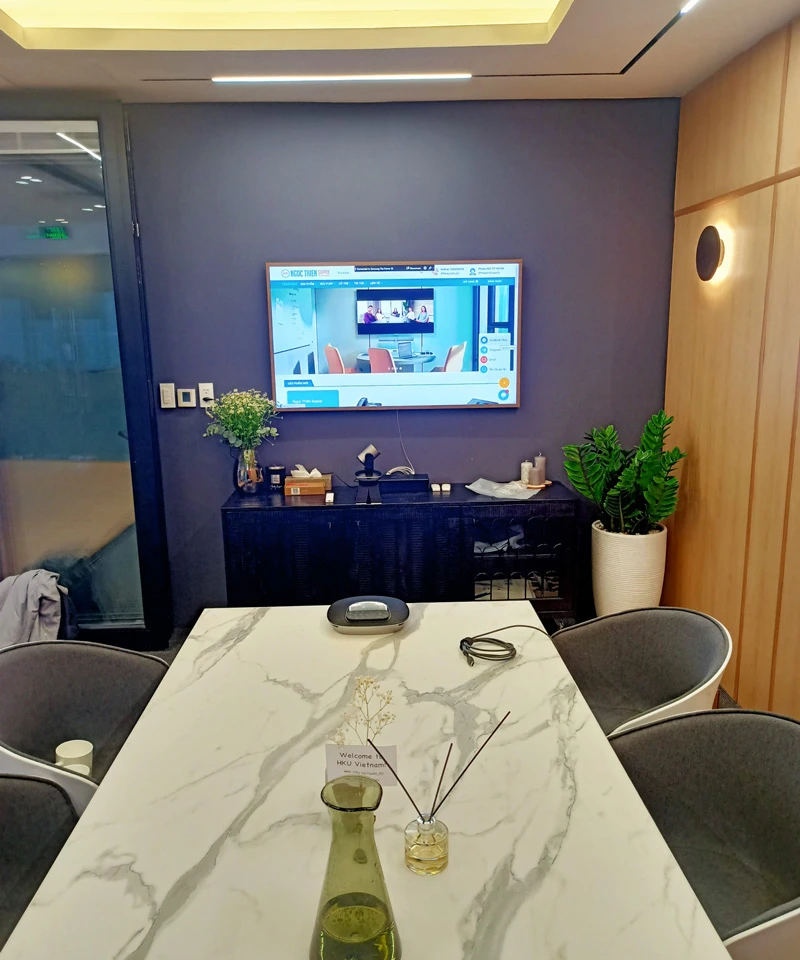 Dự án hội nghị trực tuyến cho Văn phòng đại diện Đại Học Hồng Kông tại Việt Nam