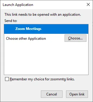 Cách khởi chạy cuộc họp Zoom trên Mozilla Firefox