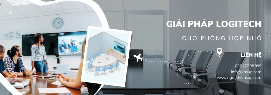 Giải pháp Logitech cho phòng họp nhỏ (< 8 người)