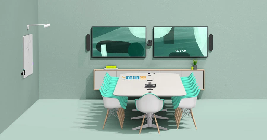 Mô hình phòng họp hội nghị lên đến 46 người tham dự