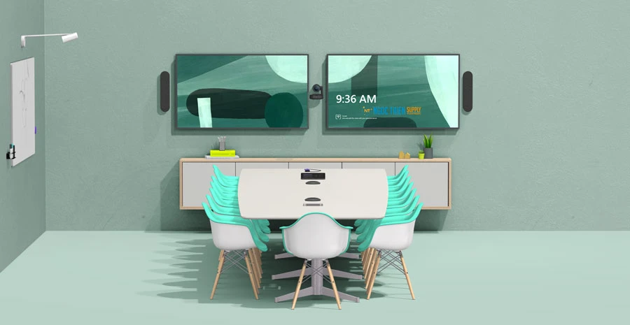 Mô hình giải pháp Logitech cho phòng họp 12 người