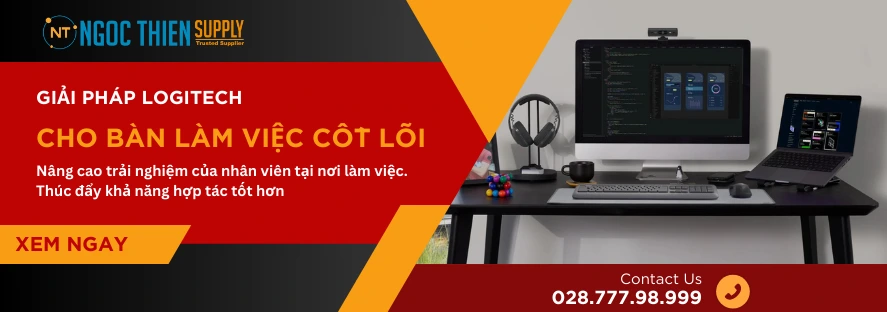 Giải pháp Logitech cho bàn làm việc cốt lõi