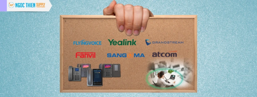 Những hãng điện thoại IP Phone tốt nhất hiện nay