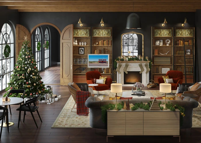 50+ Hình nền Zoom Giáng sinh full HD 2023