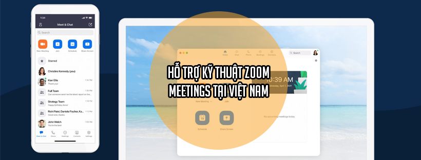Hỗ trợ kỹ thuật Zoom Meetings tại Việt Nam