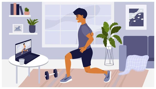 Cách học thể dục trên Zoom