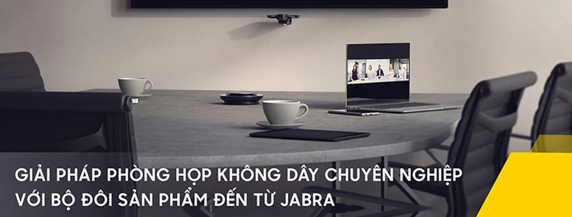 Bộ thiết bị họp trực tuyến Jabra cho phòng họp dưới 6 người