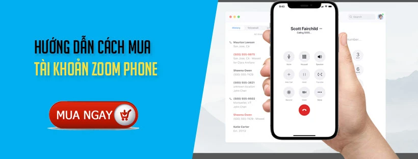 Hướng dẫn cách mua tài khoản Zoom Phone