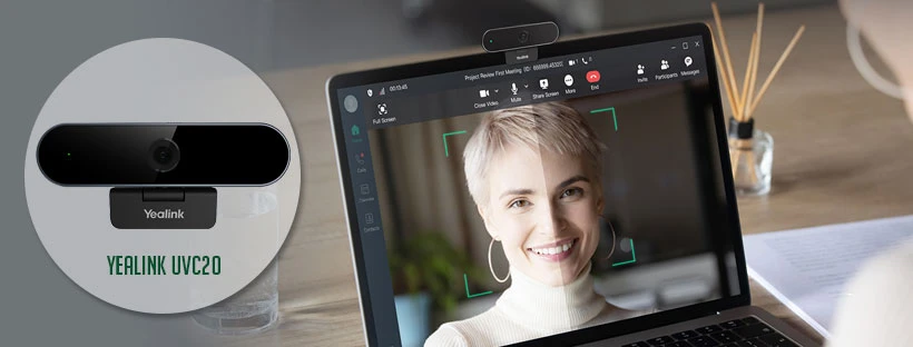 Hướng dẫn sử dụng webcam USB Full HD Yealink UVC20
