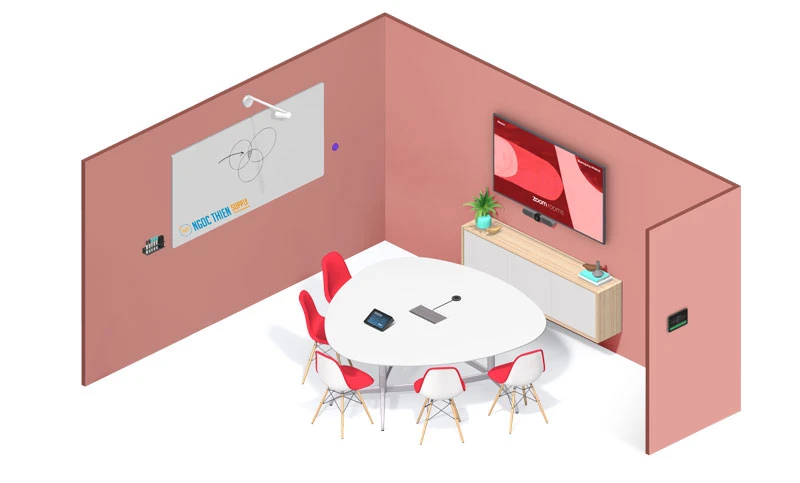 Giải pháp họp trực tuyến 4 người cùng Logitech