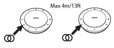 Làm cách nào để liên kết hai loa Jabra Speak 750?