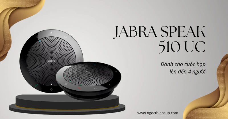 Những đặc điểm nổi bật của Jabra Speak 510 UC