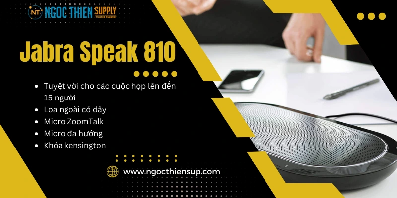 Loa hội nghị Jabra Speak 810