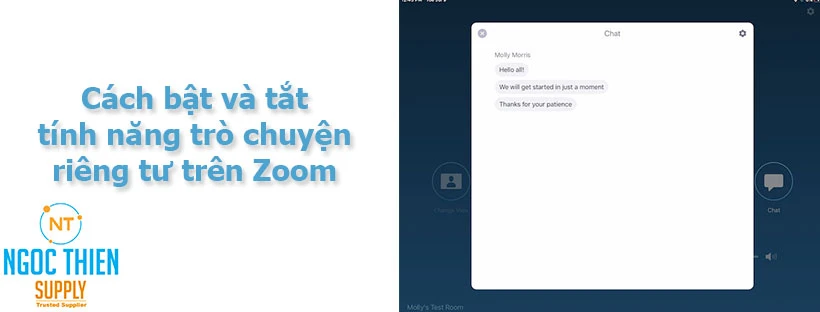 Cách bật và tắt tính năng trò chuyện riêng tư trên Zoom