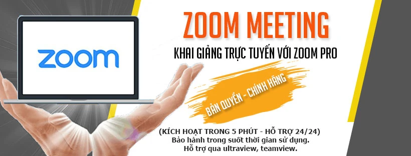 Hướng dẫn cách mua zoom cho khai giảng trực tuyến