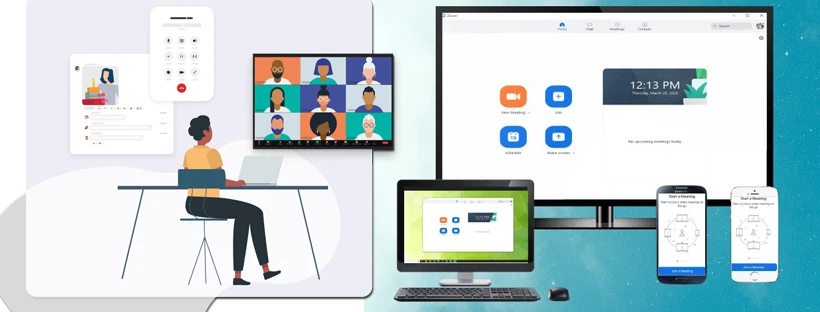 Khởi động ứng dụng Zoom client trên máy tính để bàn
